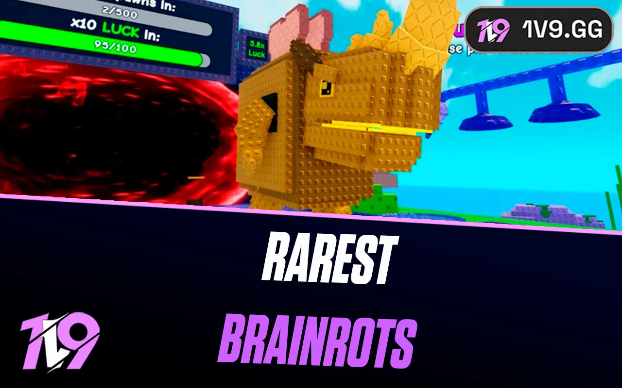 10 Rarest Brainrots in Plants vs Brainrots